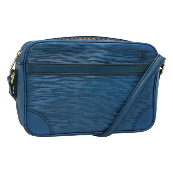 LOUIS VUITTON Epi Trocadero 23 Shoulder Bag Blue M52305 - Picture 1 of 16